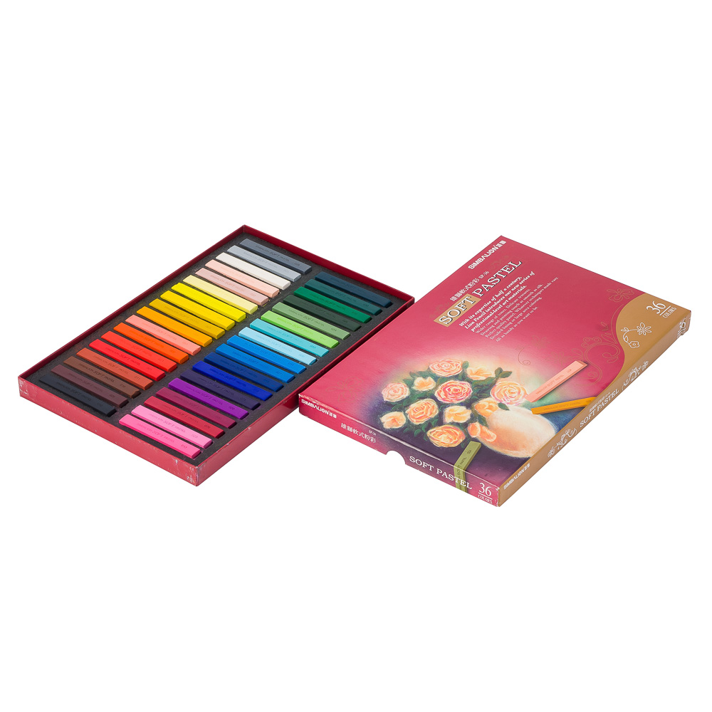 CRAYON PASTEL SIMBALION SP-36 SECO 36 COL.