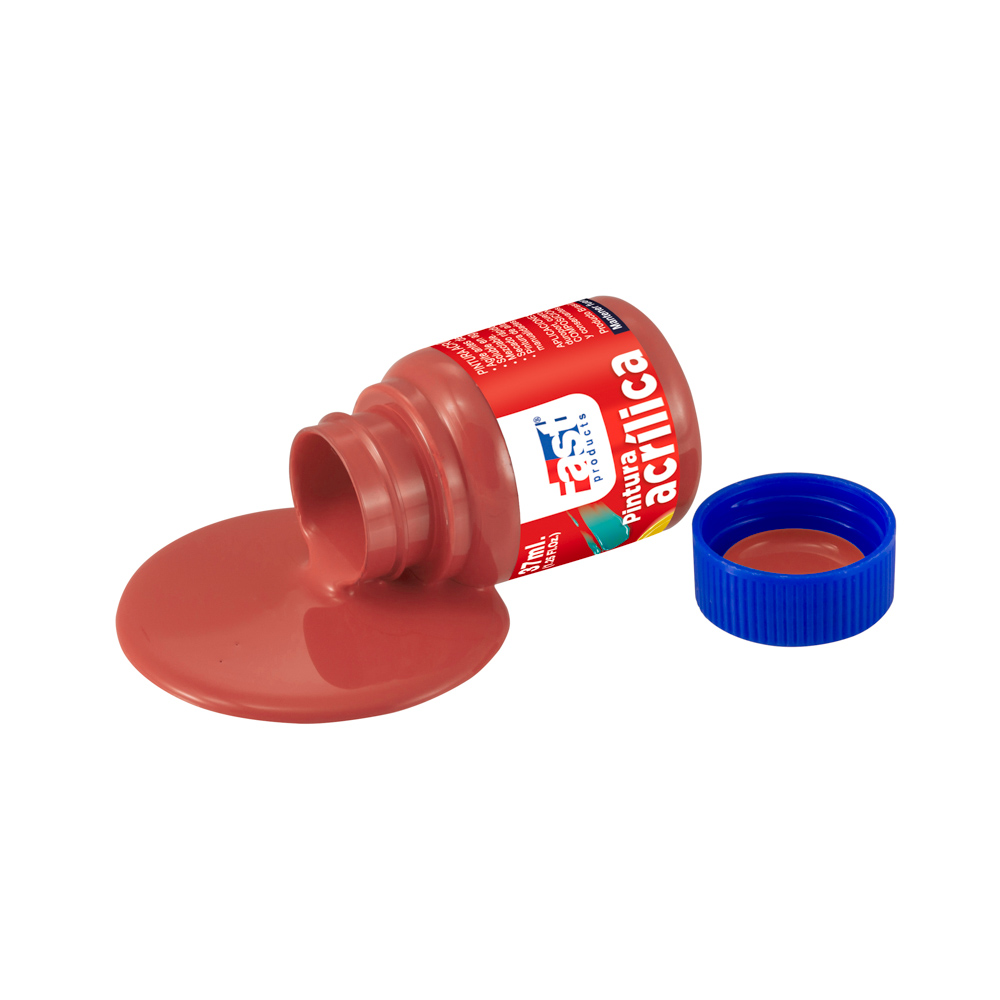 PINTURA ACRILICA FAST 37 ML 805 ROJO OBSCURO