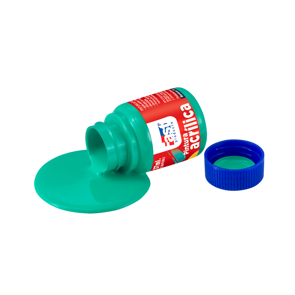 PINTURA ACRILICA FAST 37 ML 822 VERDE  AQUA 