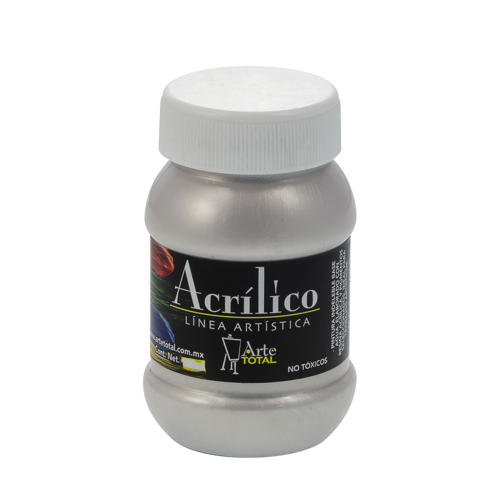 PINTURA ACRILICA CREATEX METALICA 100 ML BLANCO