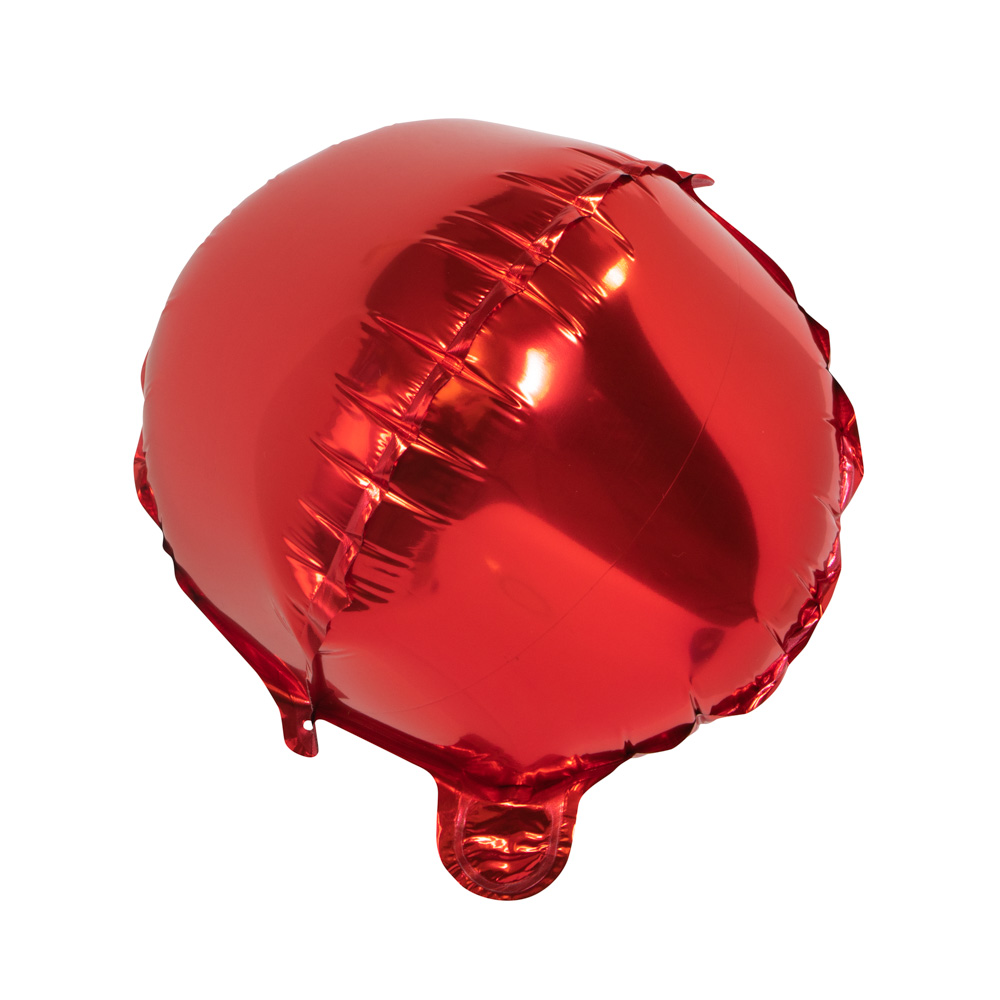 GLOBO FAST DECORATIVO REDONDO 4D ROJO (20X50)