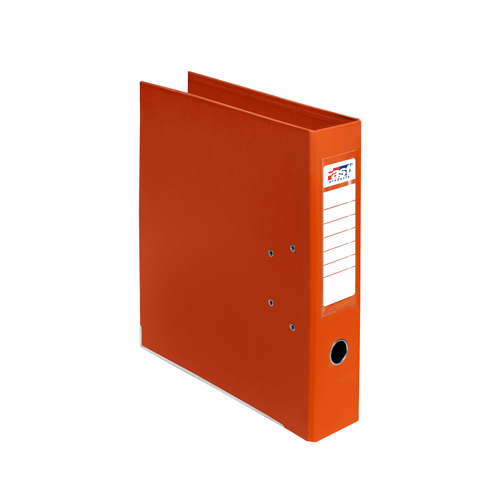 ARCHIVADOR FAST 25 CARTA VINIL DESARMADO NARANJA