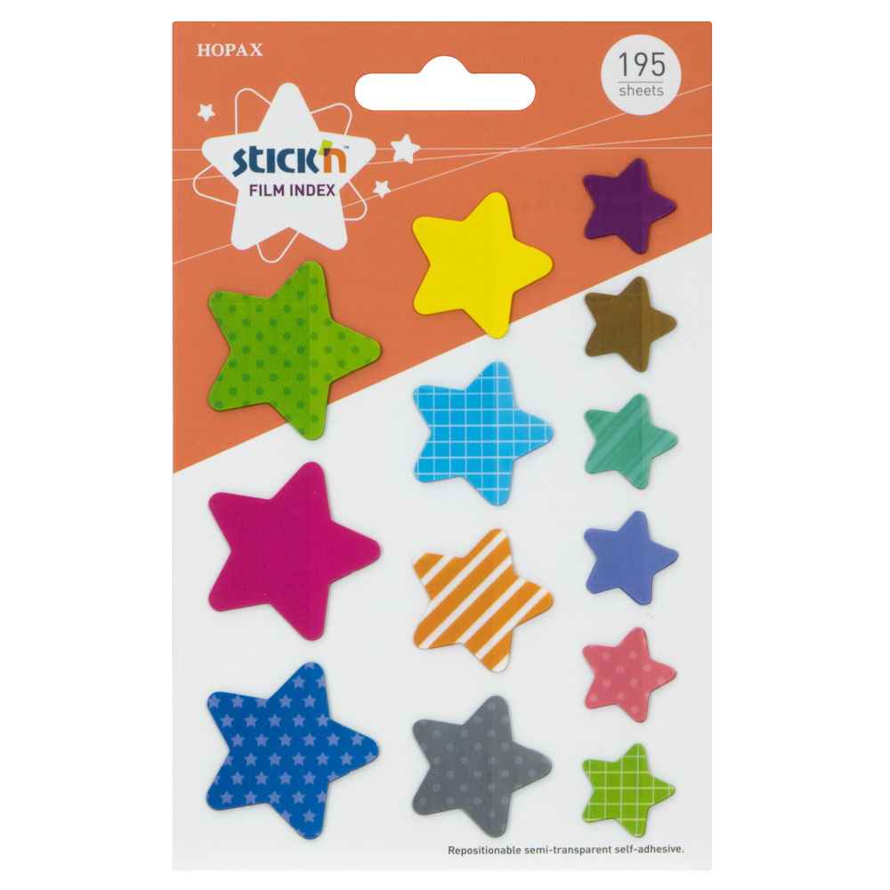 BANDERITAS STICKN 21763 ESTRELLAS