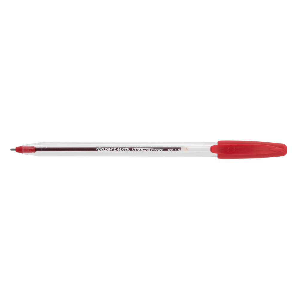 BOLIGRAFO PAPER MATE KILOMETRICO 100 ROJO