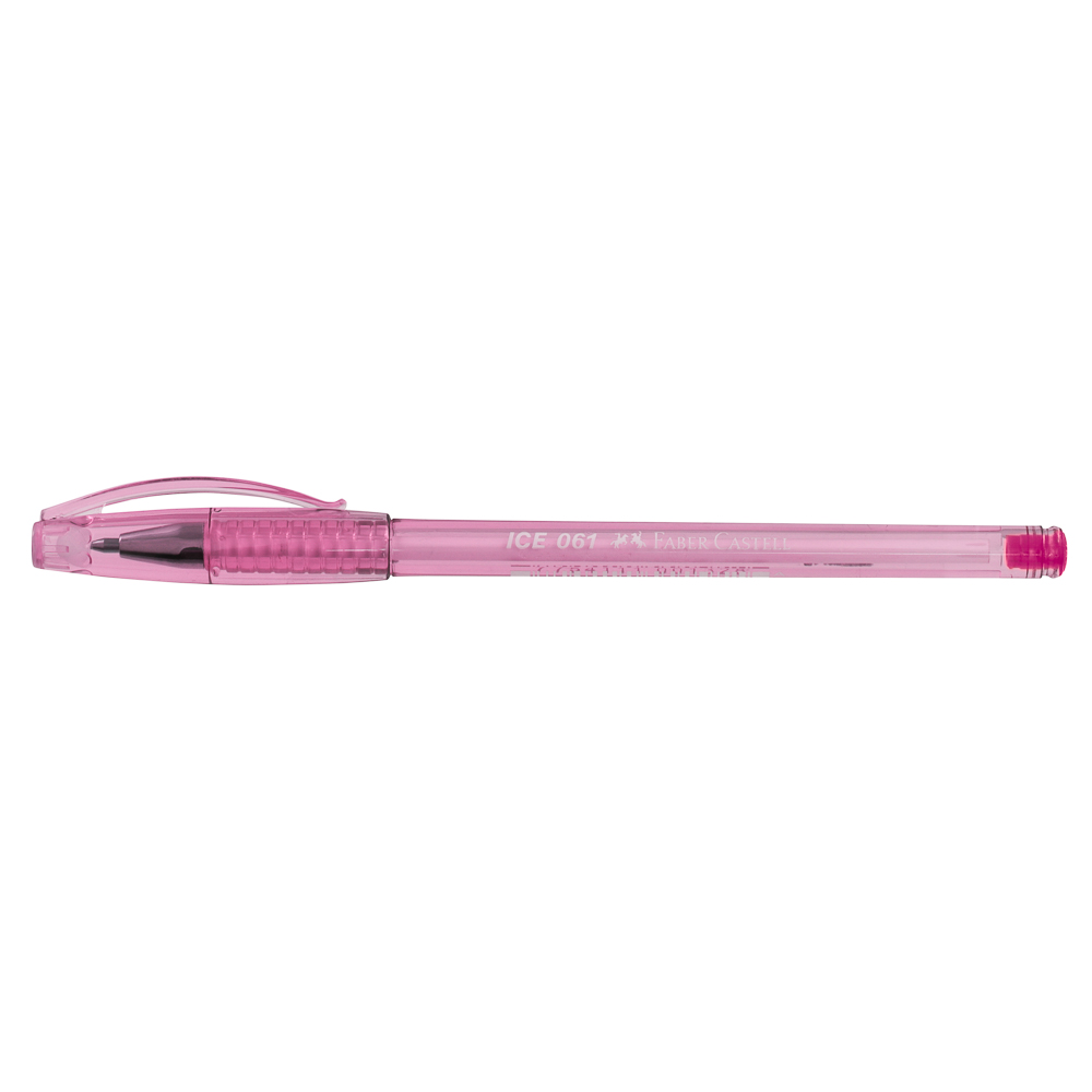 BOLIGRAFO FABER CASTELL ICE 61-F PUNTO FINO ROSADO