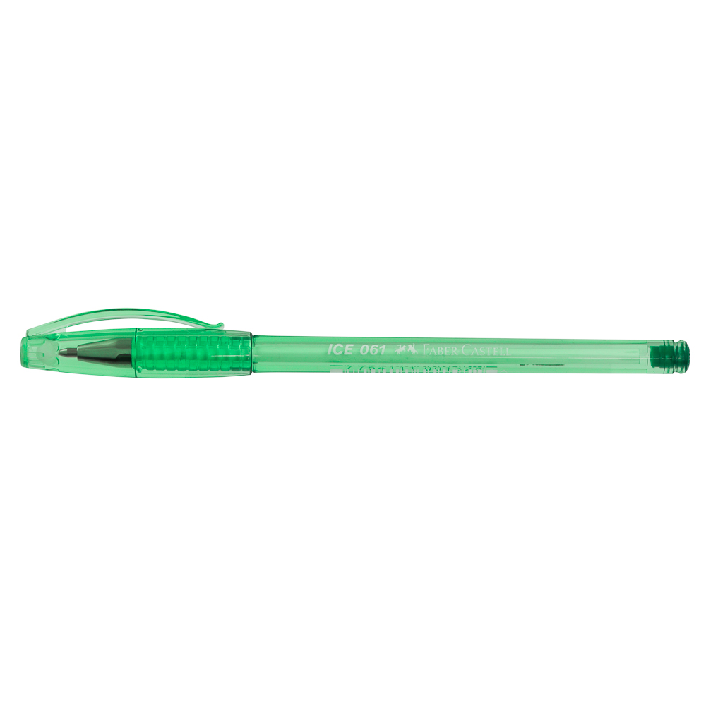 BOLIGRAFO FABER CASTELL ICE 61-F PUNTO FINO VERDE