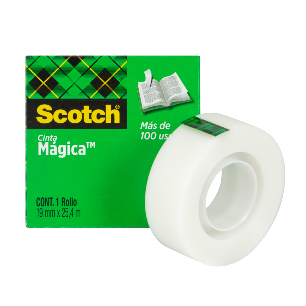 CINTA ADHESIVA SCOTCH MAGIC 810-ESP 19MM X 25.4MTS