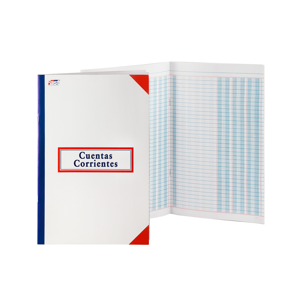 CUADERNO PRACTICA CONTABILIDAD FAST CTAS CTES 20 HOJAS DE 3 COLUMNAS (24)