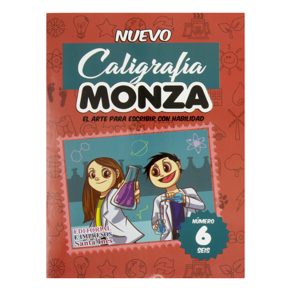 CUADERNO DE CALIGRAFIA MONZA # 6