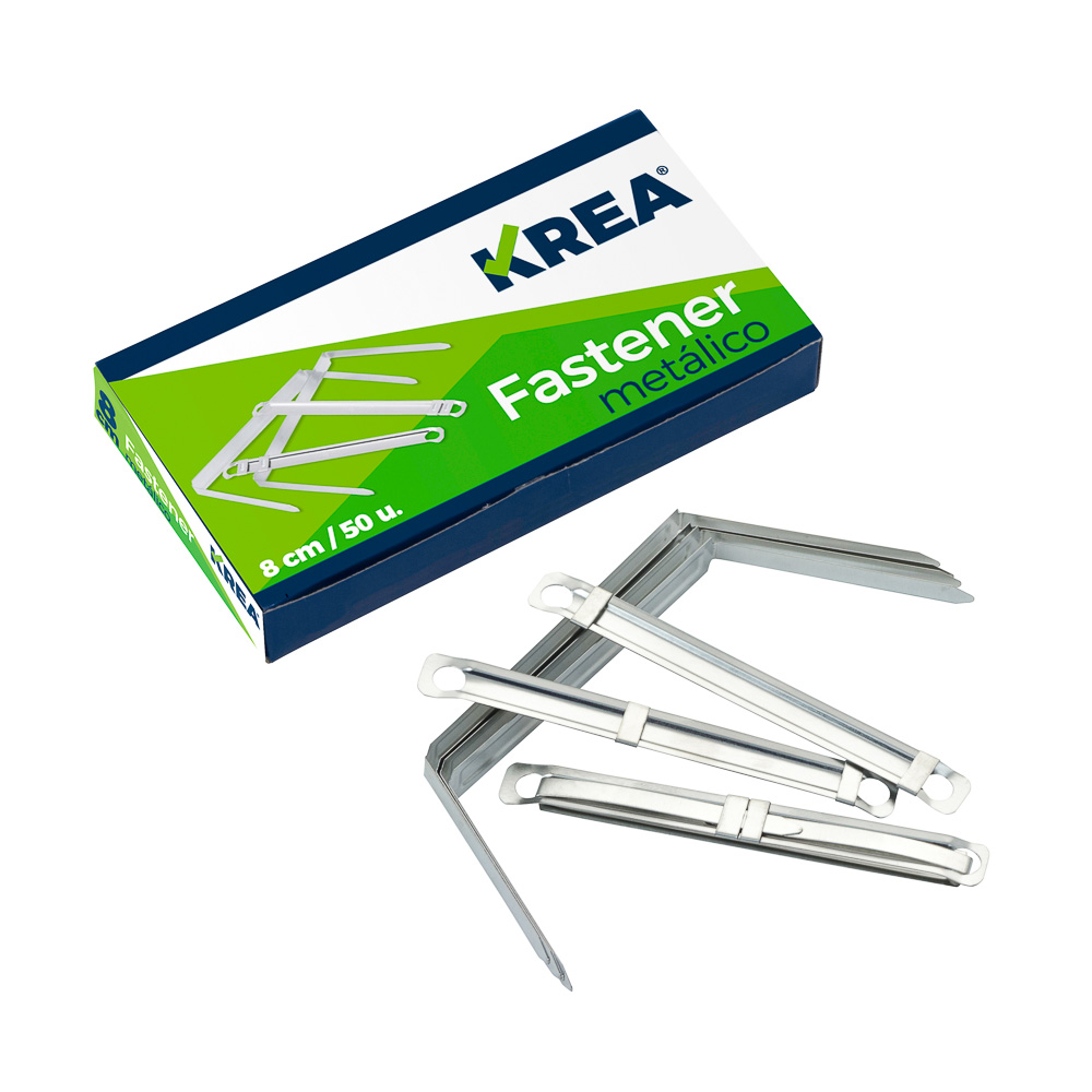 FASTENER METALICO KREA CAJA X 50U