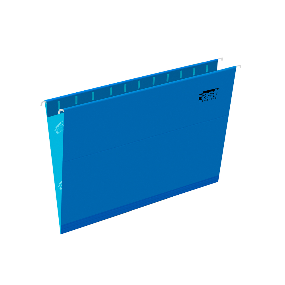 FOLDER COLGANTE FAST CX25 OFICIO AZUL