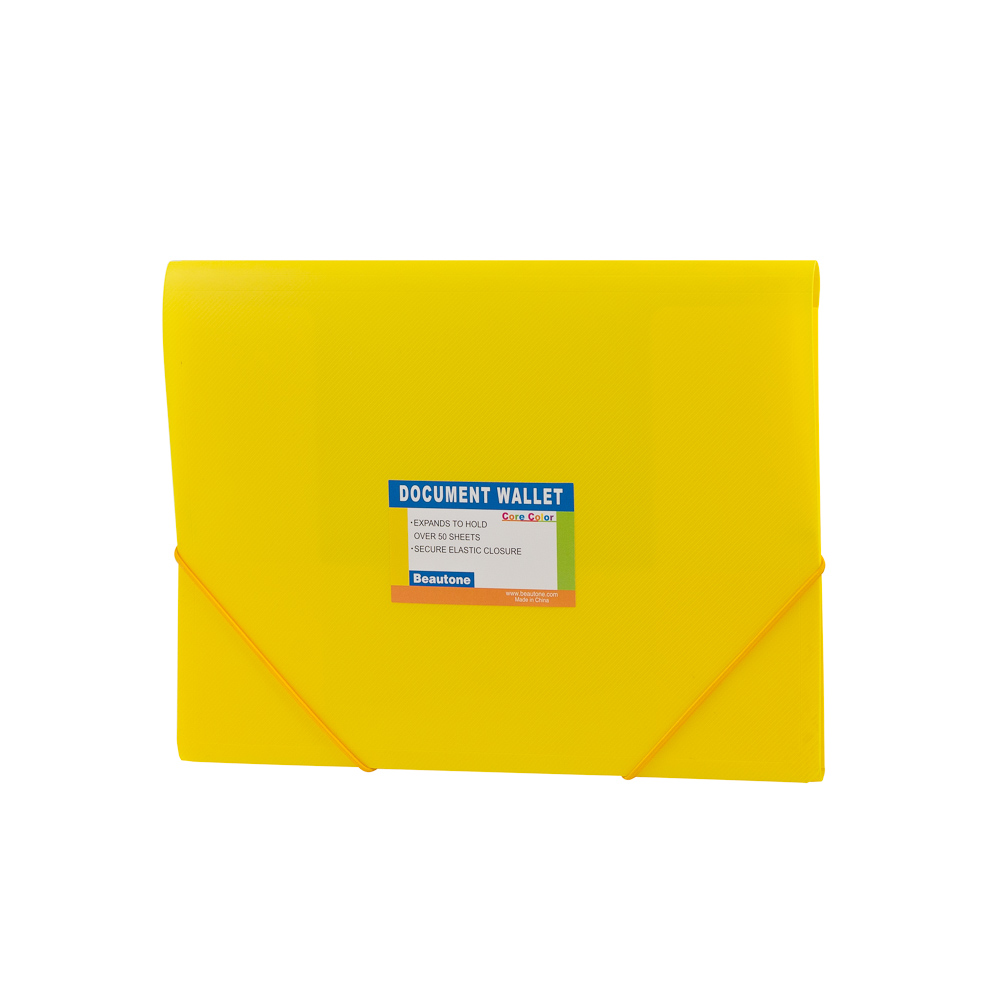 FOLDER ESPAÑOL BEAUTONE OFICIO 4875-1 CORE OPAQUE AMARILLO