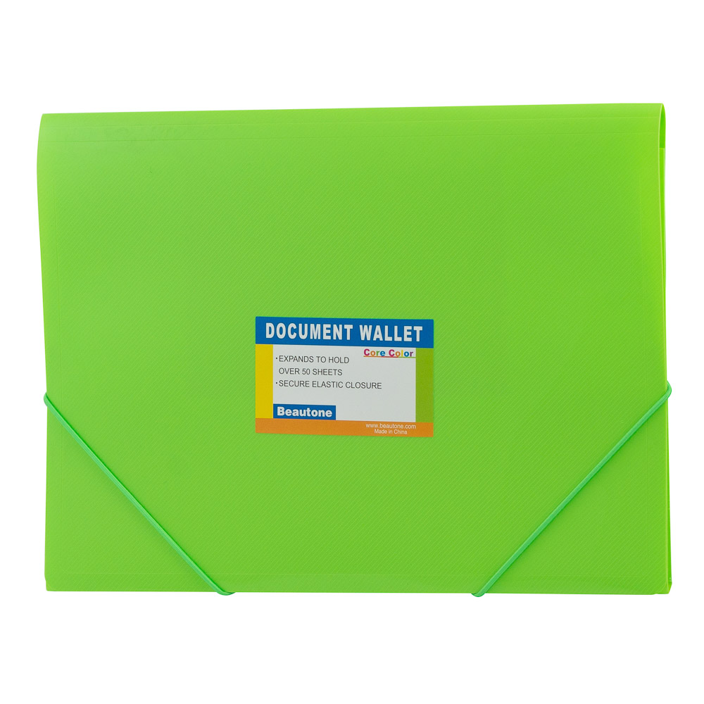 FOLDER ESPAÑOL BEAUTONE OFICIO 4875-3 CORE OPAQUE VERDE