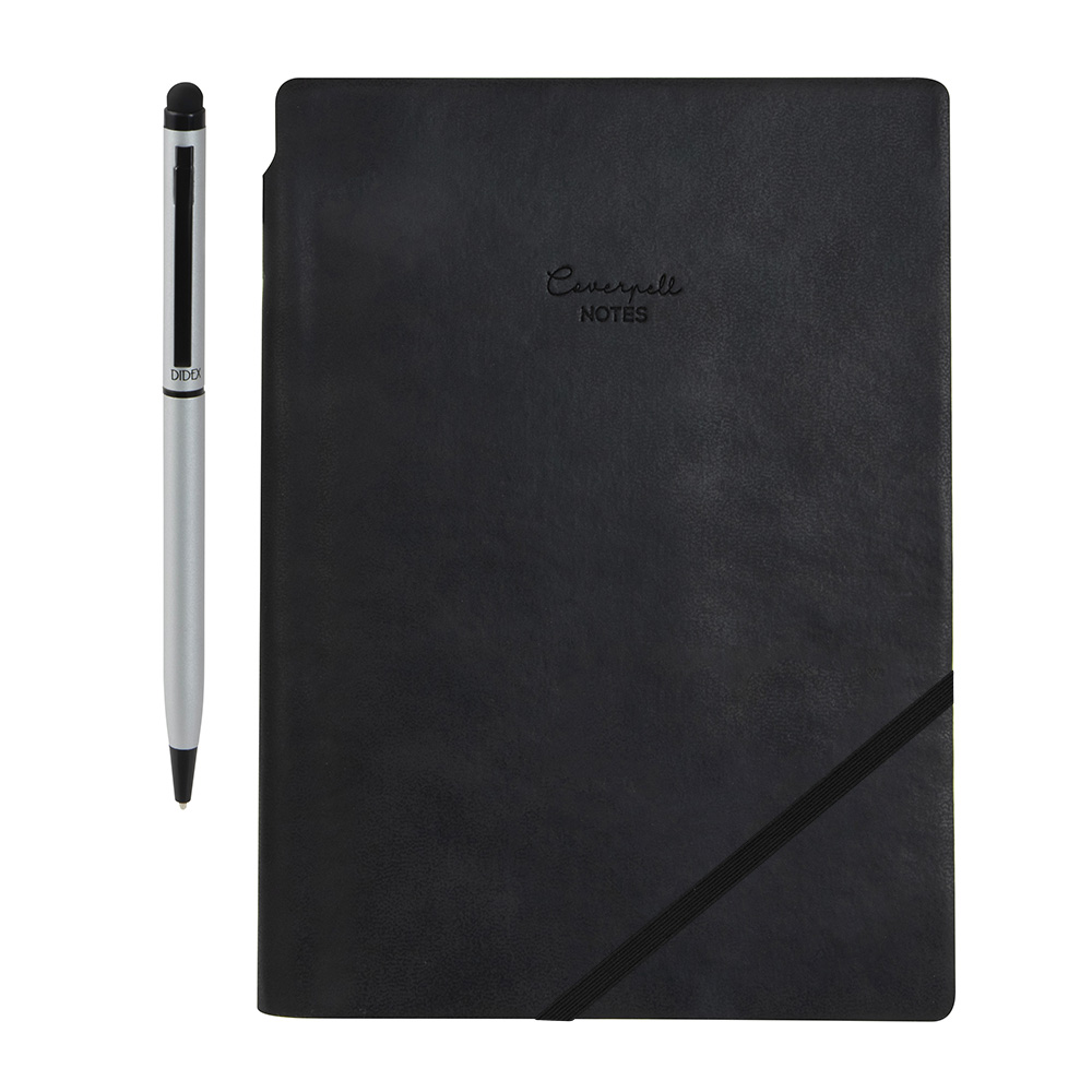 LIBRETA DIDEX 96H. GRANDE 21BL COVERPELL C/BOLIGRAFO