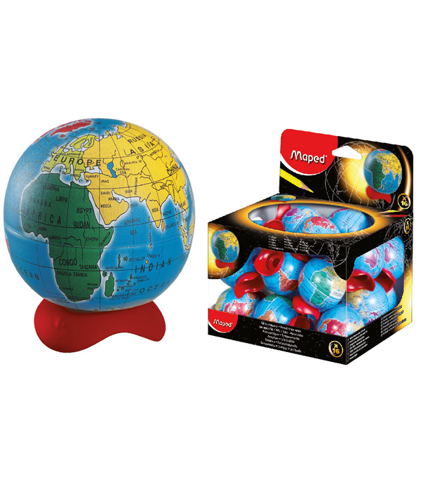 SACAPUNTAS MAPED 051111 GLOBE (MUNDO) 