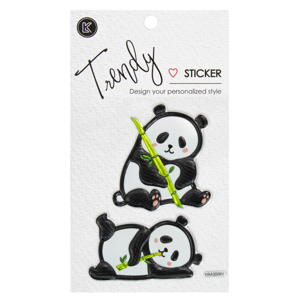 STICKERS LK HAA3006 TRENDY PANDA