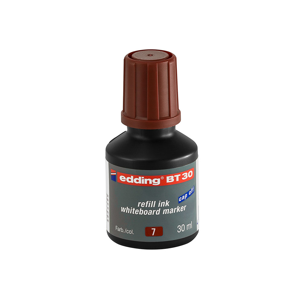 TINTA SOLUBLE EDDING BT-30 DE 30 ML. CAFE (30X10)