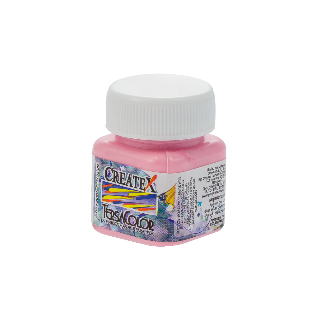 PINTURA TEXTIL TERSACOLOR 30ML 82 ROSA BEBE