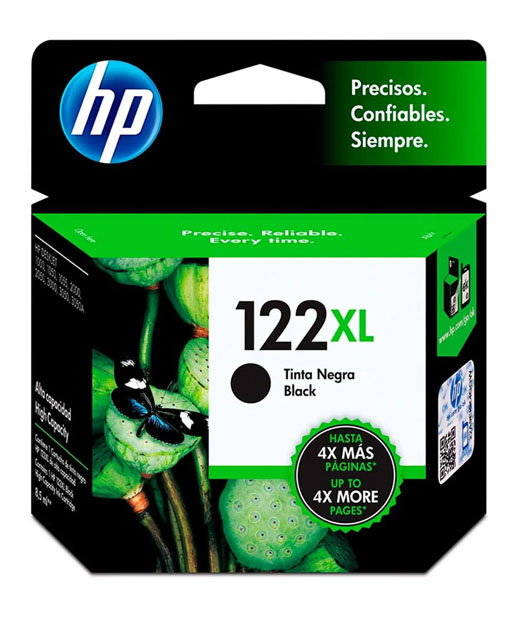 CARTUCHO ORIGINAL HP 122XL NEGRO