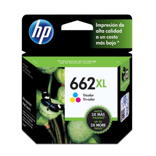 CARTUCHO ORIGINAL HP 662XL COLOR CZ106AL