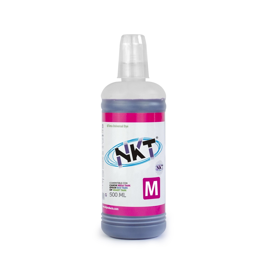 TINTA GENERICA UNIVERSAL DYE NKT MAGENTA 500ML