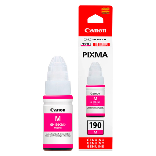 TINTA ORIGINAL CANON GI-190 MAGENTA 70ML