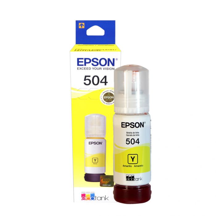 TINTA ORIGINAL EPSON T504420 AMARILLA 70ML L4150/L4160