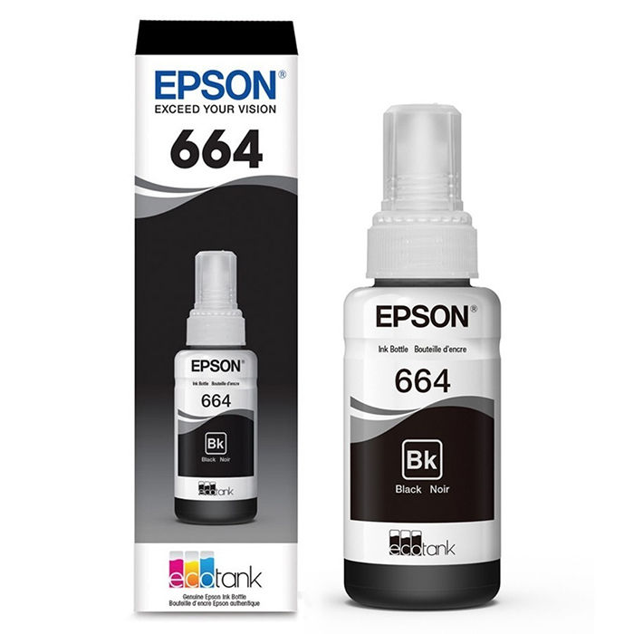 TINTA ORIGINAL EPSON T664120 NEGRO 70ML L200/L220