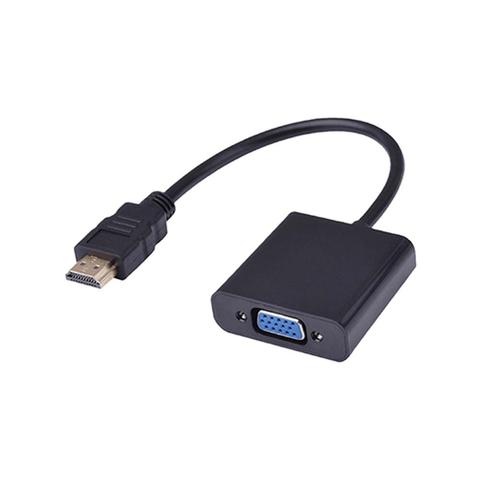 ADAPTADOR HDMI A VGA ARGOM MACHO - HEMBRA