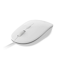 KLIP XTREME MOUSE OPTICO KMO-201WH USB 4BTN 1600 DPI WHITE 