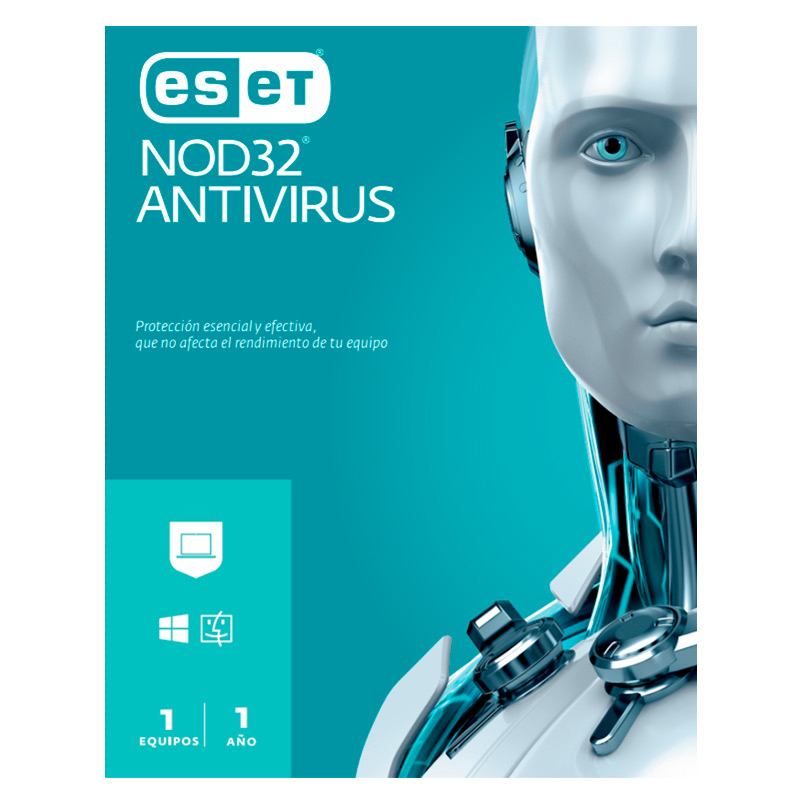 LICENCIA ESSET NOD32 ANTIVIRUS 1 DISPOSITIVO MAESTRO ESTUDIANTE 1 AÑO