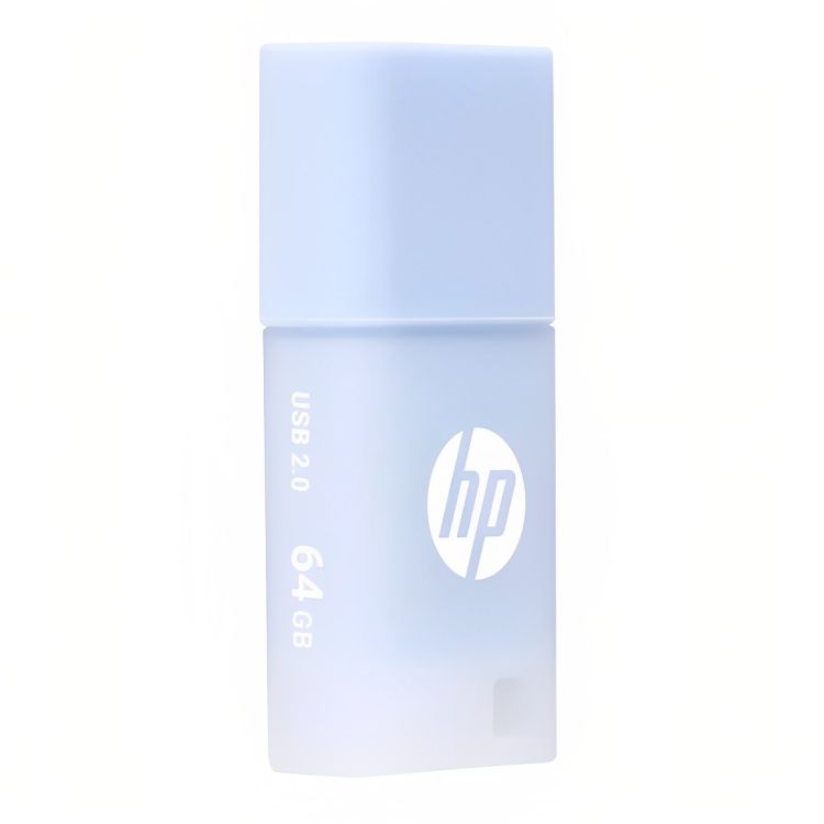 MEMORIA USB HP v168 64GB 2.0 FLASH DRIVES CELESTE