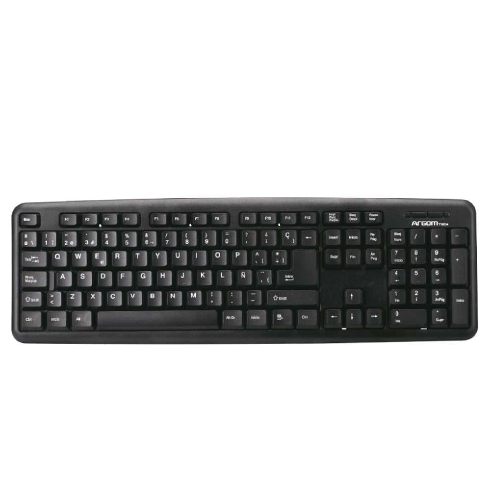 TECLADO ALAMBRICO ARGOM CLASSIC USB ESPAÃ‘OL