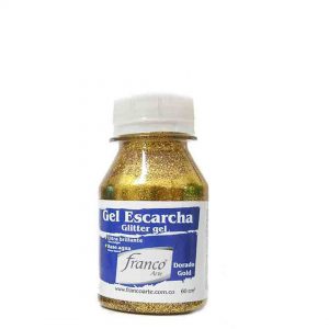 GEL ESCARCHA 60 ML. 025 DORADO FRANCO ARTE