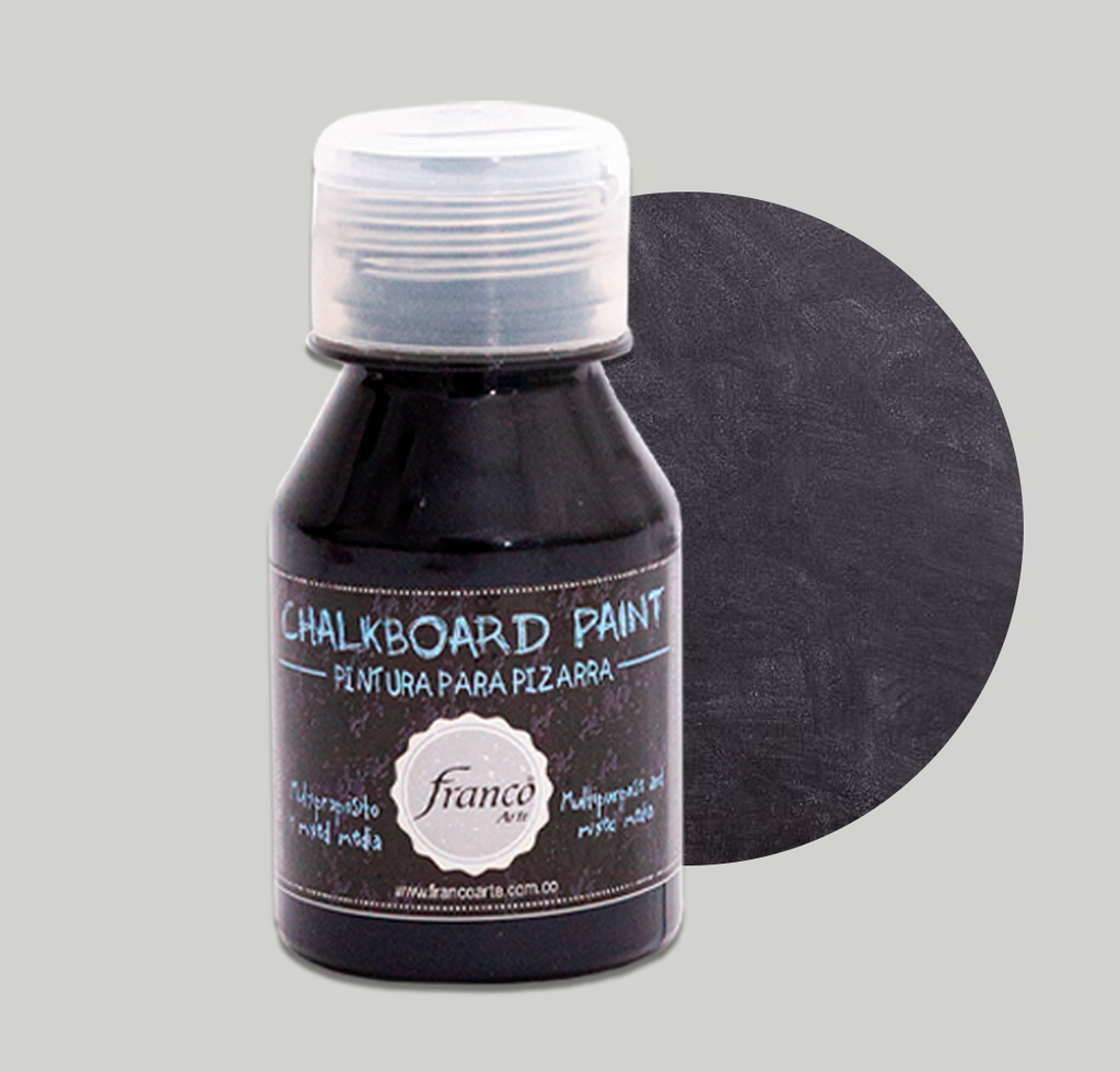 CHALKBOARD PAINT 60 ML. NEGRO FRANCO ARTE