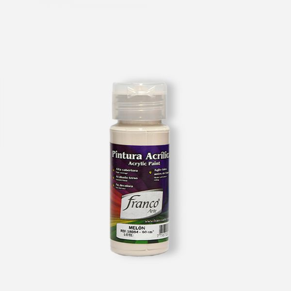 PINTURA ACRILICA 60 ML. 084 MELON FRANCO ARTE