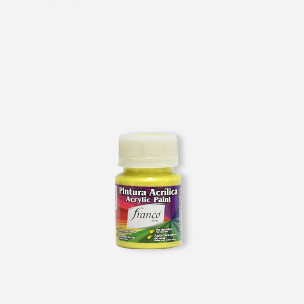 PINTURA ACRILICA 30ML AMARILLO METALIZADO