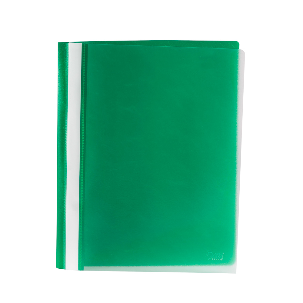 FOLDER PLASTICO FAST CARTA VERDE