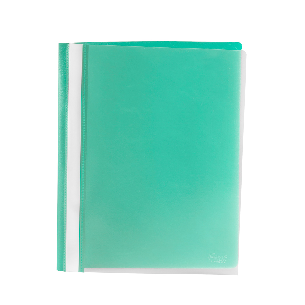 FOLDER PLASTICO FAST CARTA VERDE AQUA