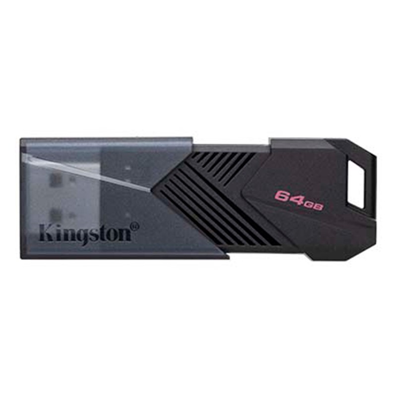 MEMORIA USB KINGSTON 64GB DATATRAVALER EXODIA NEGRO