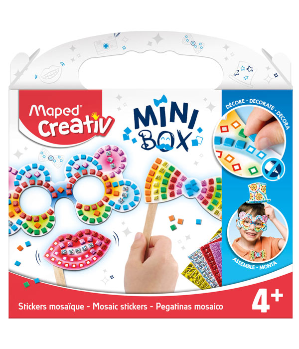 JUGUETE EDUCATIVO MAPED CREATIV 907015 MINI BOX MOSAICO C/ACCESORIOS