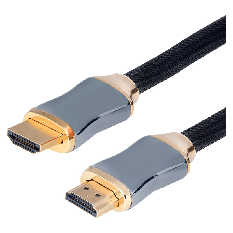 CABLE HDMI ARGOM ARG-CB-1920 3 METROS MACHO-MACHO TRENZADO NEGRO