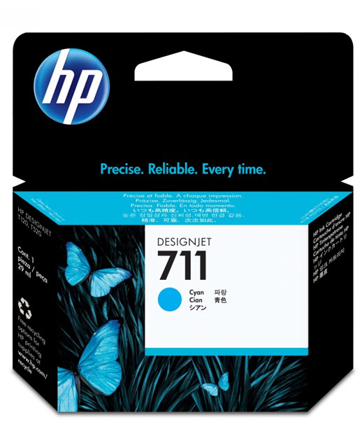 CARTUCHO ORIGINAL HP 711 CZ130A CYAN 29 ML