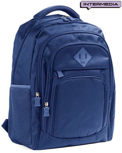 MOCHILA SCRIBE INTERMEDIA AZUL