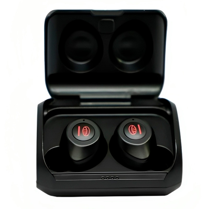 AUDIFONOS PILAS BLUETOOTH IN-EAR QUICKS T1.0 CON MICROFONO NEGRO