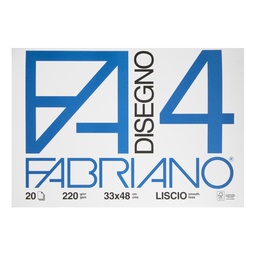 [17372] BLOCK DISEGNO FABRIANO 5200797 20H. 220GR. 33X48CMS