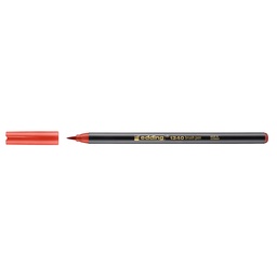 [15759-2] MARCADOR EDDING 1340 PUNTA PINCEL 2 ROJO