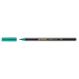 [15759-4] MARCADOR EDDING 1340 PUNTA PINCEL 4 VERDE