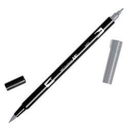 [14489-N65] MARCADOR TOMBOW PINCEL-FINO N65 GRIS FRIO 5