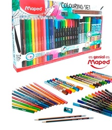 [20707063] MARCADORES EN ESTUCHE MAPED 984740 COLOURING SET X40 PIEZAS VARIOS